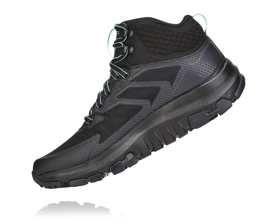 Hoka One One Turisticke Topanky Damske Čierne - Toa GORE-TEX - 41325-PTBX